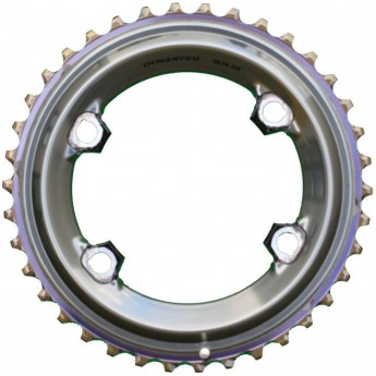 Звезда передняя SHIMANO 105, для FC-5800, 50T-MA для 50-34T, серебро
